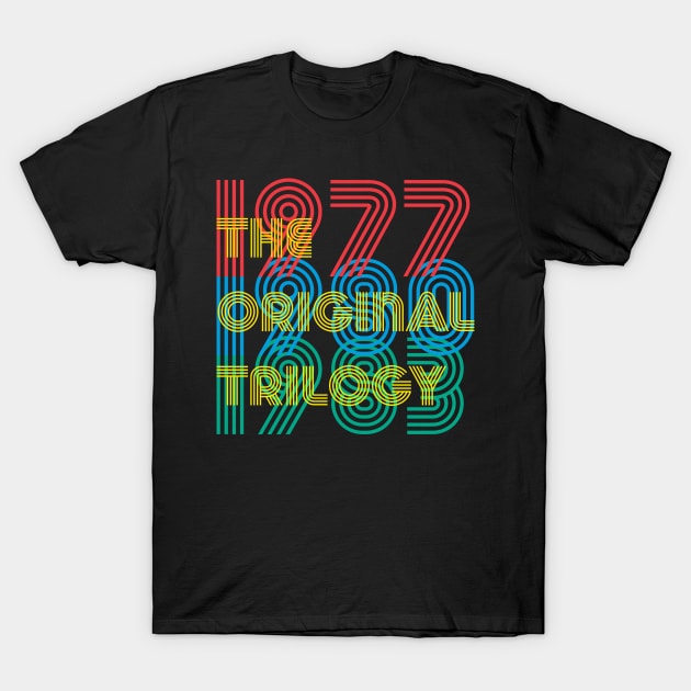 The Original Trilogy T-Shirt by DrMonekers